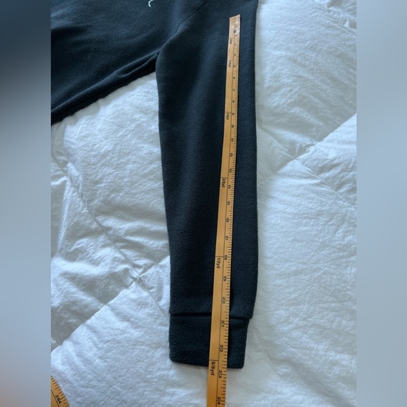 Crewneck Sweatshirt~ Size Medium “Anti-Social” Distressed Black. - Picture 7 of 8